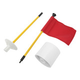 Conjunto De Copos Golf Pin Flag Hole Para Mini Putting Green