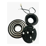 Conjunto De Embreagem Compressor Denso 10p08 Polia 6pk 110mm
