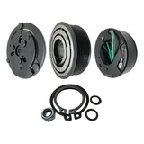 Conjunto De Embreagem Mod. Sanden Caminhão Sc Polia 8pk 24v