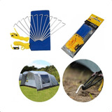 Conjunto De Estacas Camp Kit Para Barracas Camping Nautika