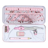Conjunto De Ferramentas Rosa Para Matemática Para Estudantes
