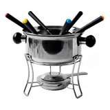 Conjunto De Fondue Em Inox 10 Peças Ref 12134
