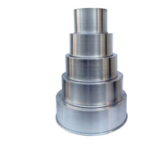 Conjunto De Formas Redondas Altas Com 5 Peças -8cm De Altura