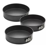 Conjunto De Formas Redondas Altas Kit 03 Peças