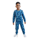 Conjunto De Frio Infantil Pijama Soft