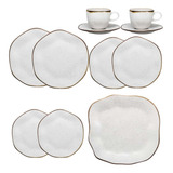 Conjunto De Jantar 11 Peças Ryo Maresia Oxford