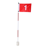 Conjunto De Jardim De Quintal De Golfe Bandeira Cup Hole Pin