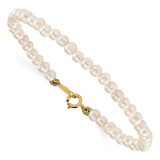 Conjunto De Joias De Qualidade Em Ouro 14k Madi K White Fwc