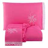 Conjunto De Lencol Cama Box Casal