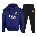 Conjunto De Moletom Masculino Time Real Madrid