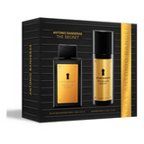 Conjunto De Perfume Banderas The Golden