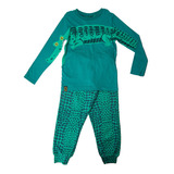 Conjunto De Pijama Infantil Meninos E Meninas Jacaré Hering