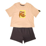 Conjunto De Pijama Infantil Meninos E Meninas Nat Geo Hering