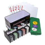 Conjunto De Poker Para Jogar Em Casa Acessórios Para Jogos