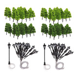 Conjunto De Postes Modelo De Árvore De Plástico 80l