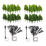 Conjunto De Postes Modelo De Árvore De Plástico 80l