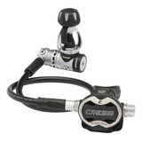 Conjunto De Regulador Para Mergulho Cressi Ac25 Master Yoke Cor Cinza