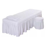 Conjunto De Roupa De Cama Para Mesa De Massagem De Spa