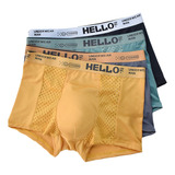 Conjunto De Roupa Íntima Masculina Fresco E Respirável