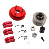 Conjunto De Sapatas De Rolamento De Roda Volante De Vermelho