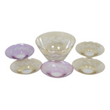 Conjunto De Sobremesa Em Cristal