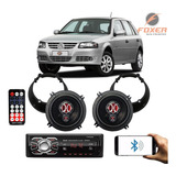 Conjunto De Som Com Rádio Bluetooth Gol G2 Traseira