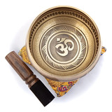 Conjunto De Taças De Canto Tibetano Em Bronze - Fácil De Jog
