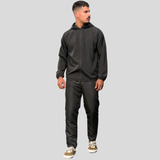 Conjunto De Tactel Calça E Blusa De Frio Masculino Promoção