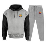 Conjunto Do Barcelona Blusa E Calça De Moletom