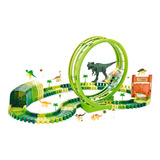 Conjunto E Pista De Percurso - Dinossauro Track - Loop 360 