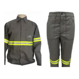 Conjunto Eletricista Anti Chama Nr10 Faixa Refletiva Epi