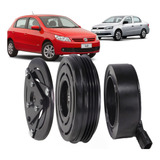 Conjunto Embreagem / Polia 3pk / Bobina / Gol-voyage G5/g6