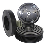 Conjunto Embreagem Compressor Ar Fx15/fs10 Ranger Polia 6pk
