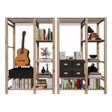 Conjunto Estante C/ Arara Sapateira P/ Quarto Infantil Pinus
