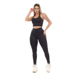 Conjunto Feminino 3d Suplex Roupas Academia