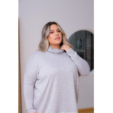 Conjunto Feminino Plus Size Frio La Quentinho Gola Alta