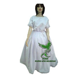 Conjunto Feminino Ração Oxford 2pçs Umbanda Candomblé 