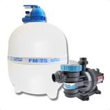 Conjunto Filtro Fm-75 + Moto Bomba Bmc-150 1,5cv - Sodramar