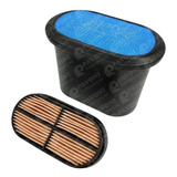 Conjunto Filtros De Ar Interno E Externo Para Jcb 3c 3cx 4cx