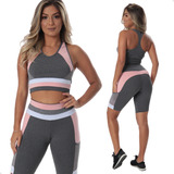 Conjunto Fitness, Caminhada, Ginastica Bermuda +