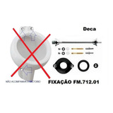 Conjunto Fixação Instalação Mictório Deca M712 Fm71201 Orig