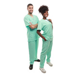 Conjunto Hospitalar Scrub Pijama , Não Amassa, Seca Rápido !