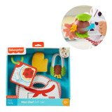 Conjunto Infantil Brinquedo Fisher Price Mini Chef Cozinha