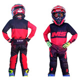 Conjunto Infantil E Juvenil Ims Army Motocross Trilha