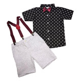 Conjunto Infantil Marinheiro Aniversário Batizado Enxoval