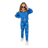 Conjunto Infantil Menina Calça + Jaqueta