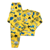 Conjunto Infantil Pijama Inverno Roupa De