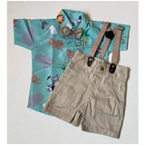 Conjunto Infantil Safari Aniversario Menino