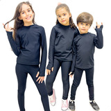 Conjunto Infantil Segunda Pele Térmica Escola