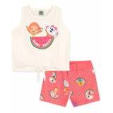 Conjunto Infantil Verão 6 Anos Lilica Ripilica Original